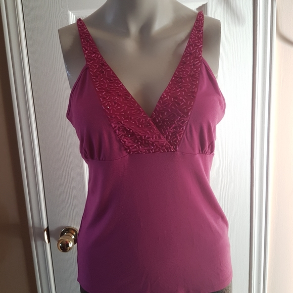 🔥3 for $30🔥Pink beaded top